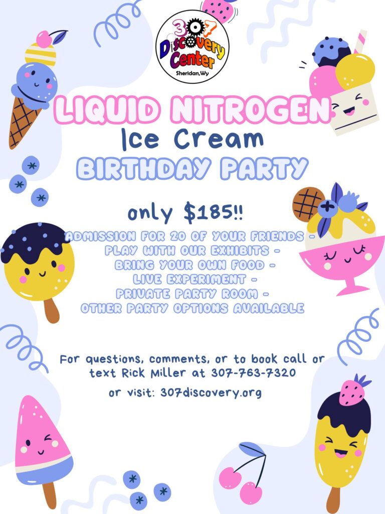 liquid nitrogen ice cream party 2025