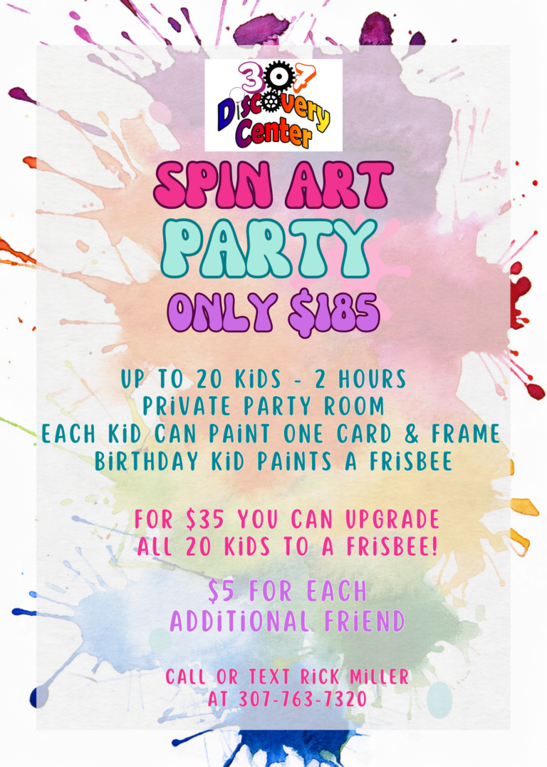 spin art party 2026